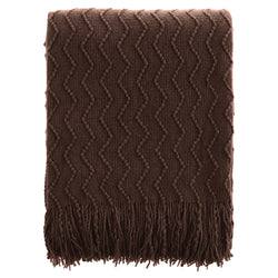 Chevron Fringe Throw