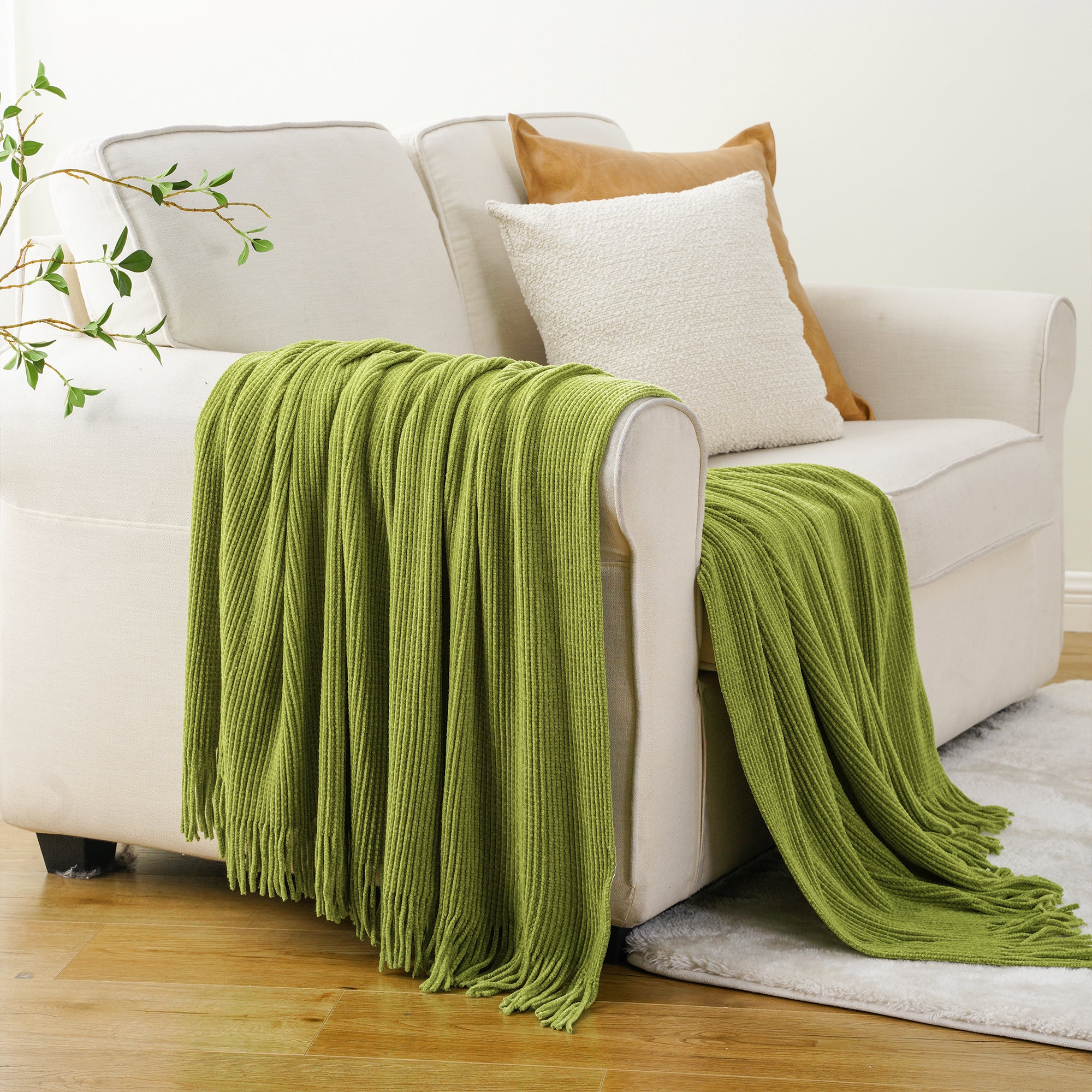 Chenille Throw Blanket