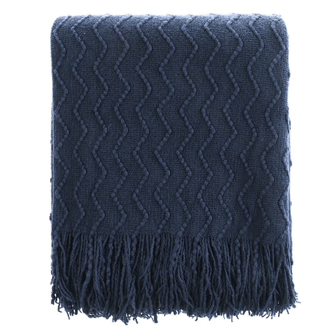 Chevron Fringe Throw