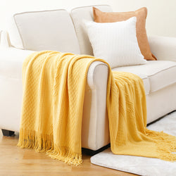 Mixed Fringe Throws