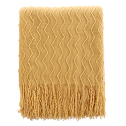 Chevron Fringe Throw