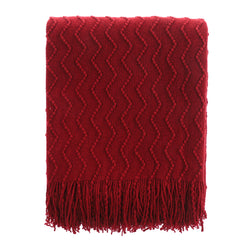 Chevron Fringe Throw