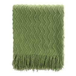 Chevron Fringe Throw