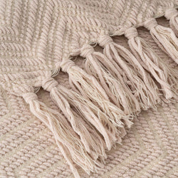 Zig-Zag Chenille Throw Blanket