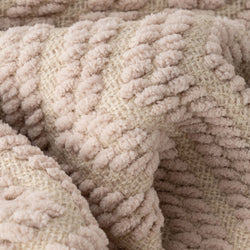 Zig-Zag Chenille Throw Blanket