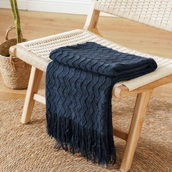 Chevron Fringe Throw