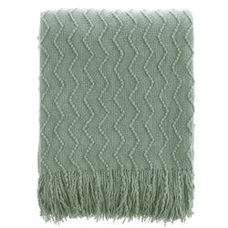 Chevron Fringe Throw