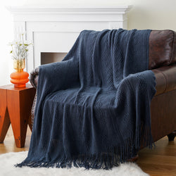 Ridge Fringe Throw