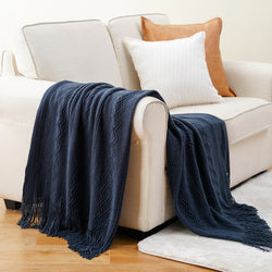 Ridge Fringe Throw