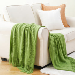 Ridge Fringe Throw