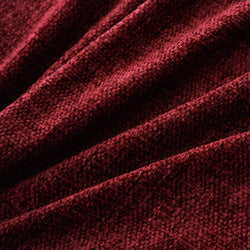 Decorative Fringe Velvety Throw