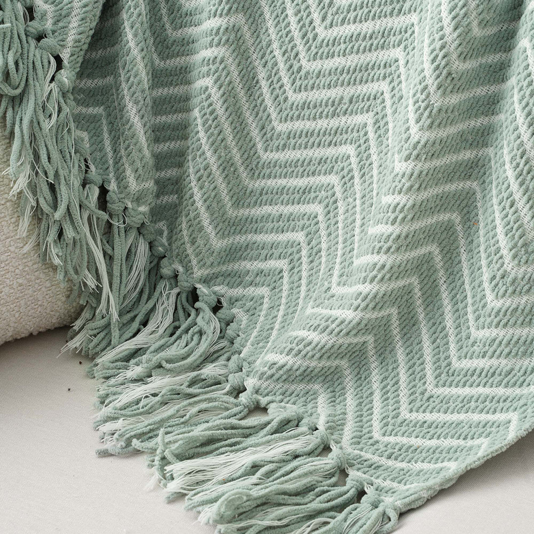 Herringbone Woven Blanket