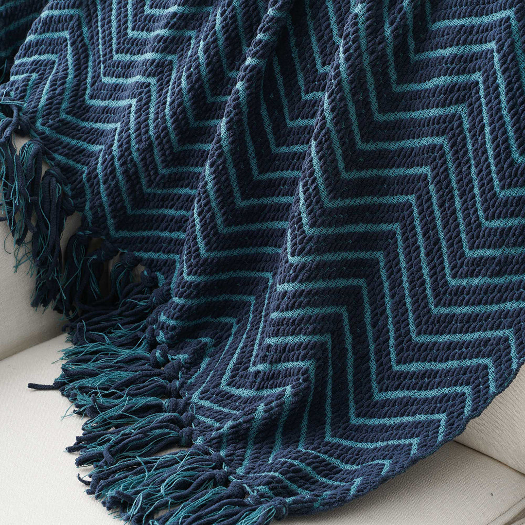 Herringbone Woven Blanket