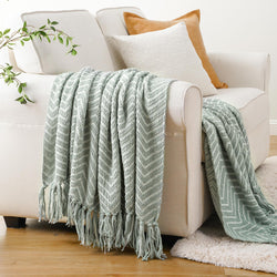 Herringbone Woven Blanket