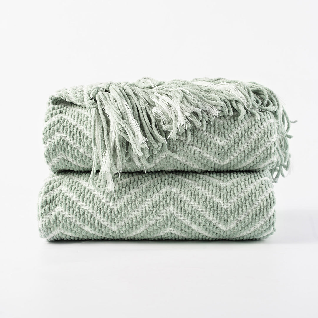 Herringbone Woven Blanket