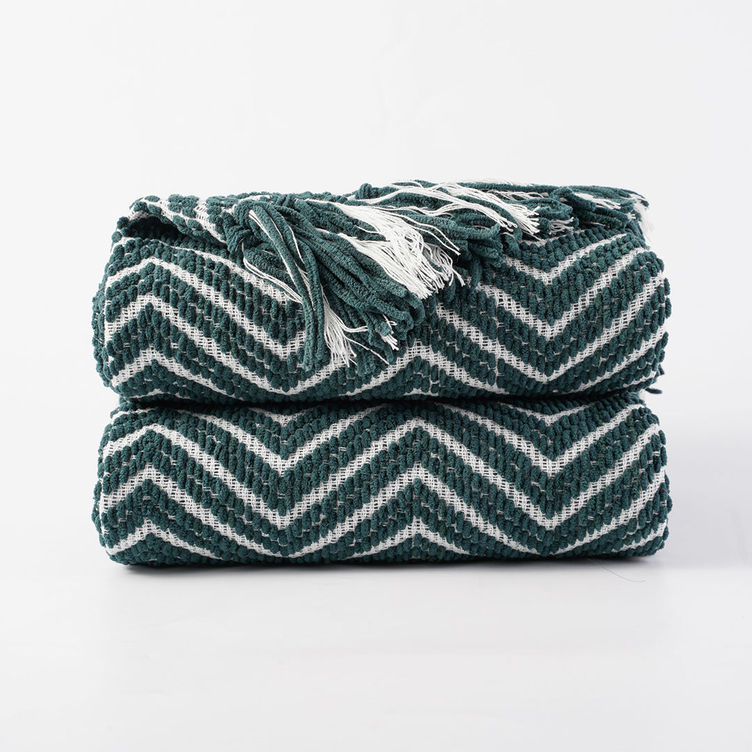 Herringbone Woven Blanket