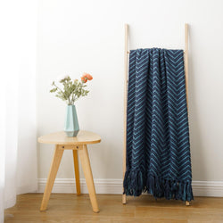 Herringbone Woven Blanket - BATTILO HOME