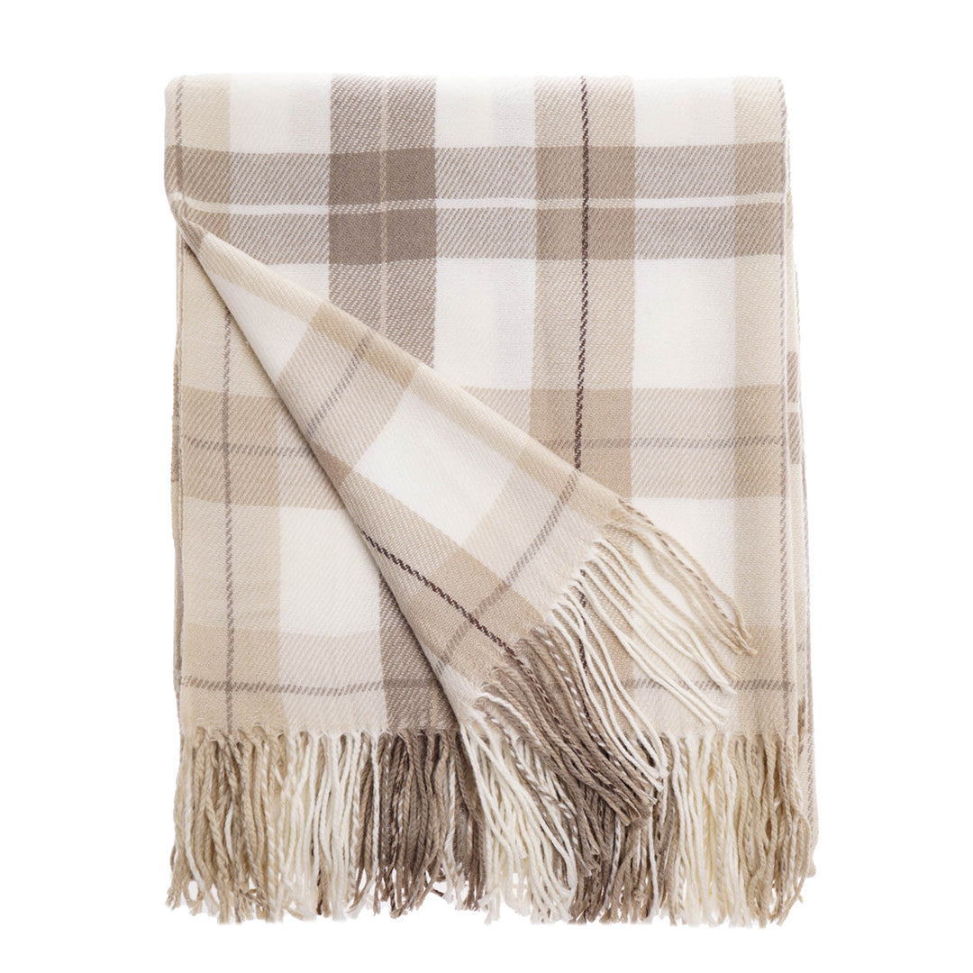 Farmhouse Plaid Throw