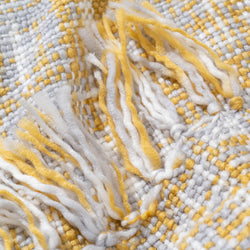 Golden Glow Knit Blanket