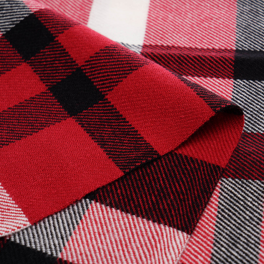 Red Buffalo Plaid Throw