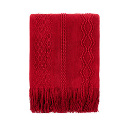 Mixed Fringe Throws