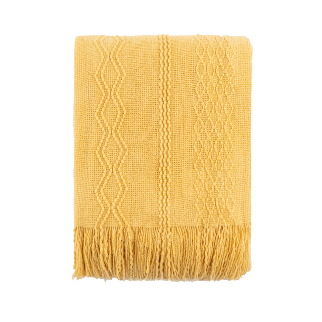 Mixed Fringe Throws