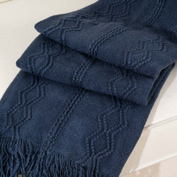 Ridge Fringe Throw