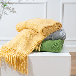 Mixed Fringe Throws