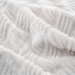 Faux Fur Blanket and Pillow Set